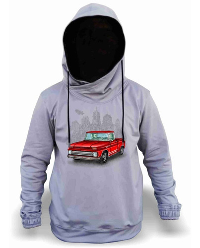 Sudadera Camioneta Chevrolet 66 Roja