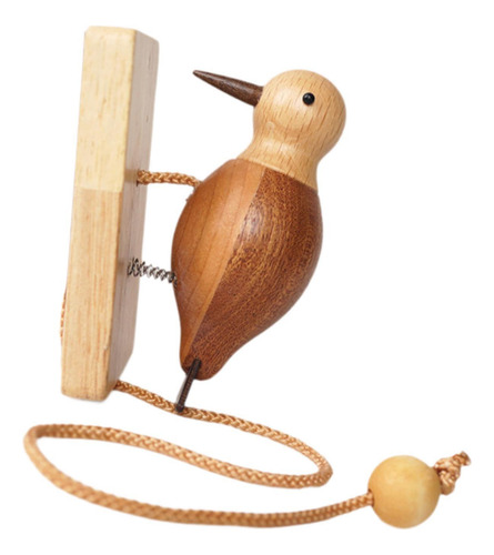 Timbre De Puerta Con Forma De Pájaro Carpintero, Regalo De