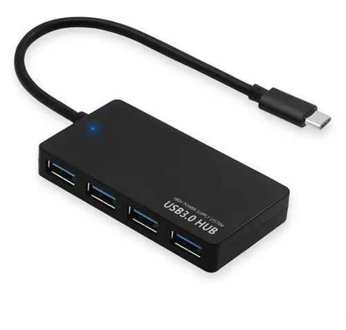 Llano Usb Usb c Hub 2 Puertos Usb 3.0 2 Puertos Usb C - Temu