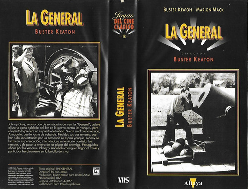 La General Vhs Buster Keaton Marion Mack