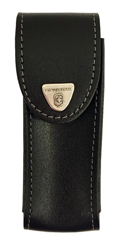 Imagen 3 de 5 de Funda Estuche Victorinox Cuero Negro Todos Los Tamaños