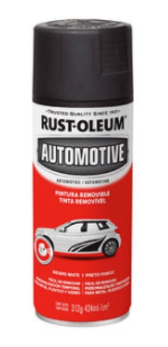 Pintura Removible Negro Mate (peel Coat) Rust-oleum