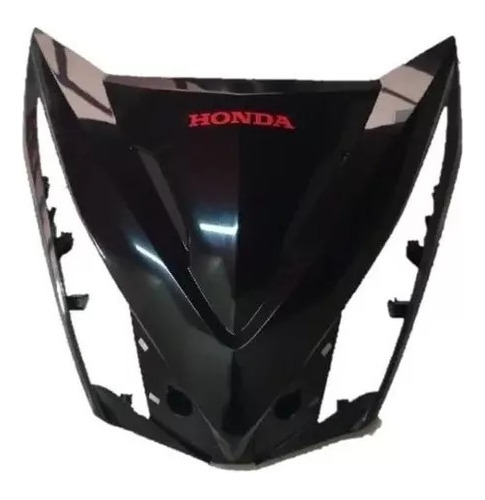  Pechera Frente Honda Wave 110 S Negro Original. Do-motos