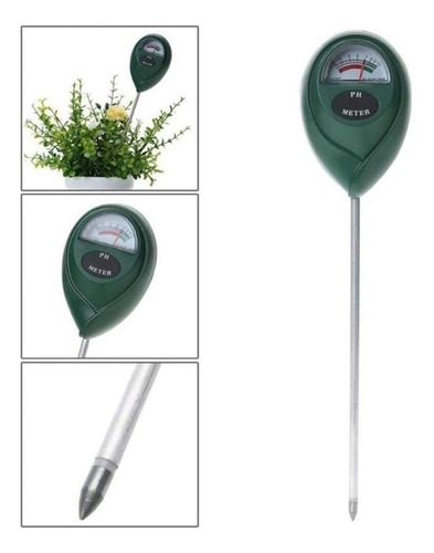 Medidor Sensor Ph Suelo Humedad Jardineria Plantas 3 En 1