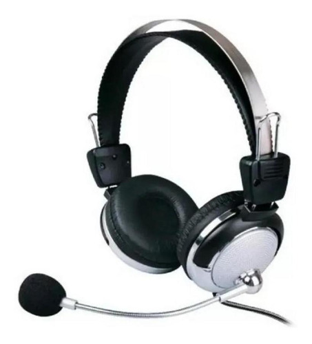 Fone Headset Com Microfone P2 Kt-301 Para Pc Zoom Skype Meet Cor Outro