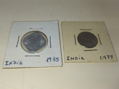 Numismatica Colección Monedas Mundiales India 