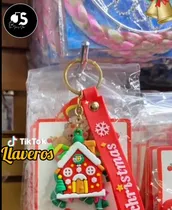 Comprar Llavero Navideño Regalo De Santa, Muñeco Nieve, Reno Y Otros