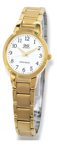 Reloj Pequeño Dorado Mujer Original Ideal Para Regalo 