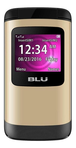 BLU Zoey Flex Dual SIM 32 MB  dorado 32 MB RAM