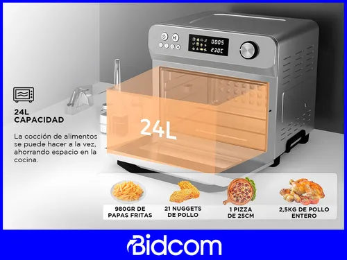 Freidora De Aire Gadnic Fr260 Freih25m 1700w 25l