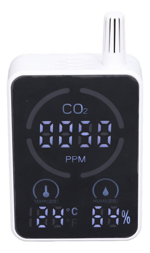 Medidor Digital De Co2 Con Monitor De Calidad Del Aire