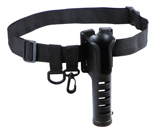 Soporte Para Caña De Pescar En La Cintura, Insertador Negro