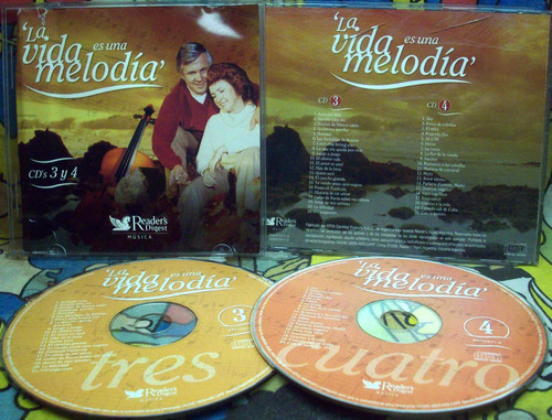 La Vida Es Una Melodia - Vol. 3 Y 4-cd Album Doble-readers 