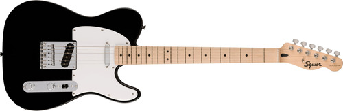 Squire Sonic Telecaster - Guitarra Eléctrica, Color Negro,.