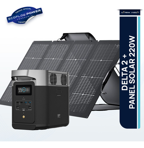 Ecoflow Delta 2 + Panel Solar 220watts