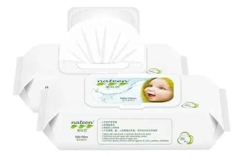 comprar Nateen Toallas Humedas De Bebé X 80 Unidades