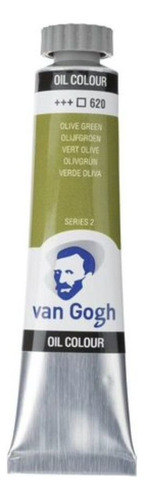Tinta Óleo 20 Ml Talens Van Gogh Serie 2 Olive Green 620