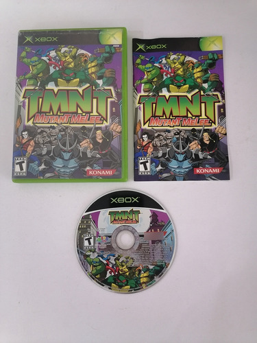 Tmnt Mutant Melee Xbox Clásico