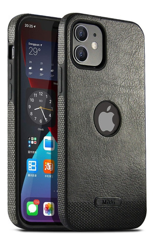 Carcasa Cuero Resistente Compatible Con Los iPhone 12/12pro