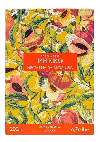 Imagem 3 de 5 de Deo Colônia Phebo Nectarina Da Andaluzia 200ml Perfume