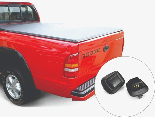 Imagem 1 de 9 de Luz Placa Dodge Dakota Todas Led Branco (02 Unidades)