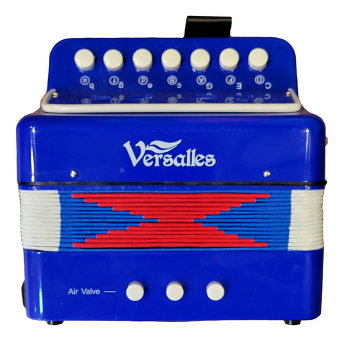 Acordeon De Juguete Azul Versalles