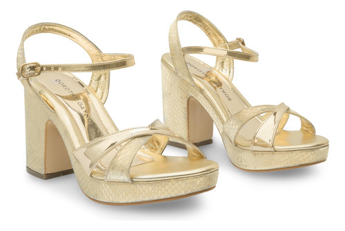 Sandalia Marijo Color Oro D08710174610