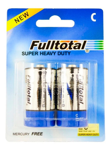 Pila De Carbon C Super Heavy Duty Full Total