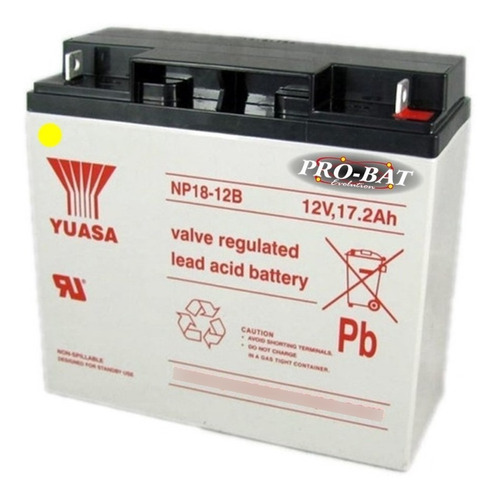 Bateria Para Grupo Electrogeno Generadores 12v 17ah Yuasa
