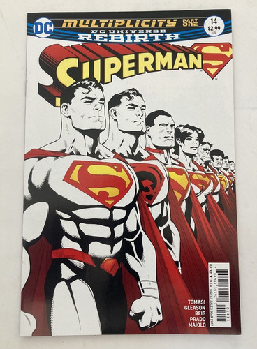 Comic Dc: Universe Rebirth Superman #14. Direct Edition.