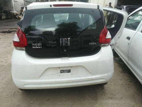 Imagem 3 de 6 de Sucata Fiat Mobi Branco 2018/2019 1.0 Para Retirada De Peças