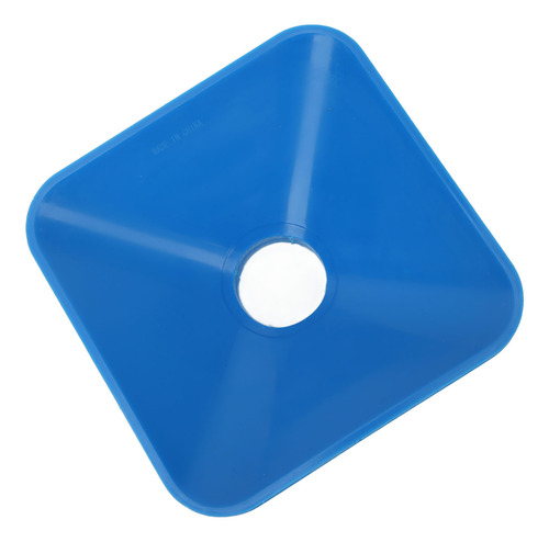 Juego De 10 Conos De Entrenamiento Con Forma De Disco Azul,
