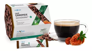 Café Ganomaxx Fuxion Refuerza Sistema Inmune 28 Sticks
