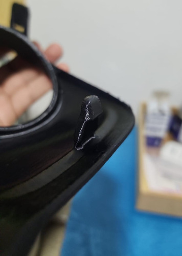 Moldura De Farol De Milha - Citroen Ds4 Preto Ambos Lados
