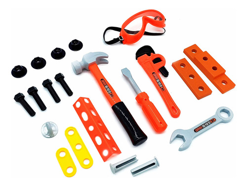 Kit /set Herramientas Para Niños 21 Piezas - 11333