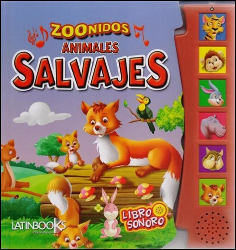 Animales Salvajes - Libro Sonoro - Latinbooks