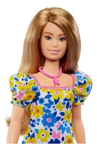 Boneca Barbie Fashionista Síndrome Down