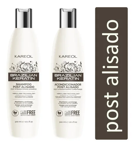 comprar  Kareol Shampoo Y Acondicionador · Post Alisado Brasileño