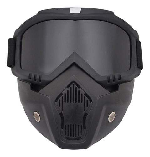 Gxt Visera Protectora Desmontable Máscara Facial Casco Moto