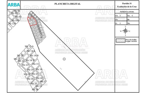 Imagen 7 de 7 de Terreno Fraccion En Alquiler Ubicado En Capilla Del Señor, Exaltación De La Cruz, G.b.a. Zona Norte