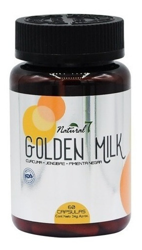 Imagen 1 de 1 de Golden Milk X 60 Capsulas (curcuma) 