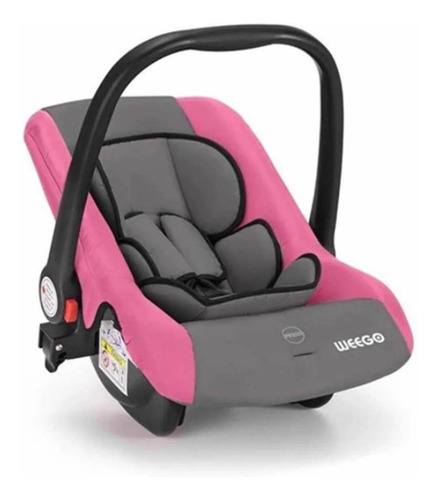 Imagem 4 de 4 de Bebe Conforto Cozy 0-13 Kg Rosa Weego - 4025 Multilaser