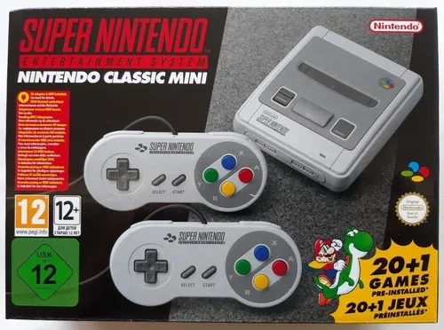 Mini Snes Classic Edition Eu | Nueva | Sellada - Sniper.cl
