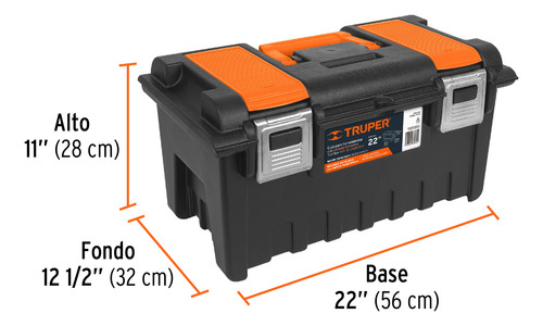 Caja De Herramientas Con Compart 22 Truper // Ferrenet