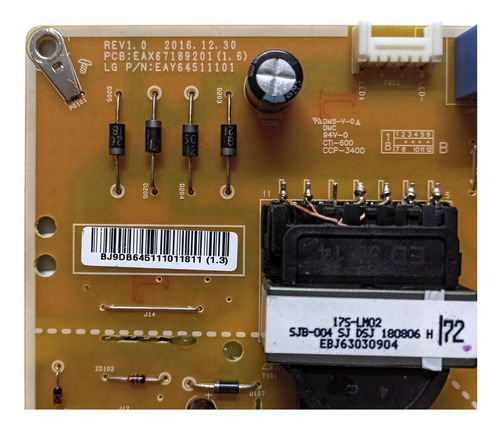Fuente Eax67189201 (1.6) | 49uk6090-pua