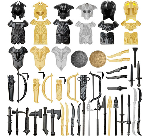 Mini Accesorio De Castillo De Caballero Medieval Para Figura
