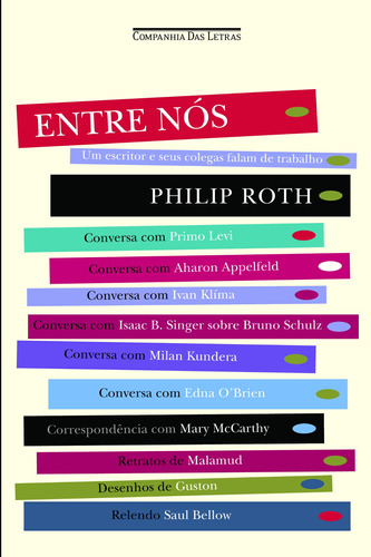 Entre nós, de Roth, Philip. Editora Schwarcz SA, capa mole em português, 2008