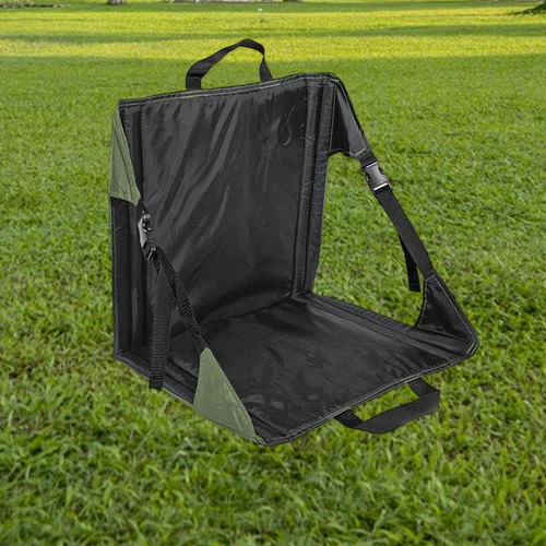 Asiento Portátil Con Respaldo, Almohadilla Para Sentarse Al