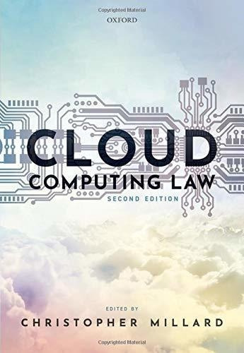 Cloudputing Law - Millard, Christopher, de Millard, Christopher. Editorial Oxford University Press en inglés