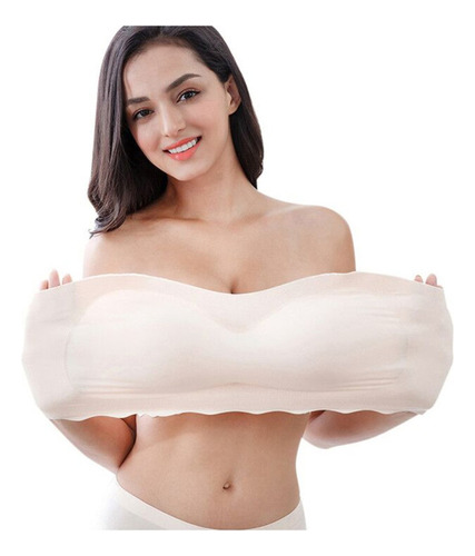 Bra Ice Silk Air Beauty Bra Para Mujer, Playera Corta Sin M